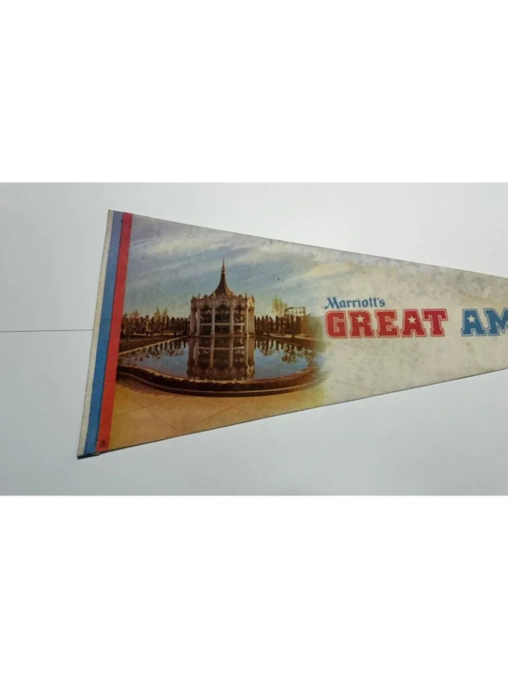 Vintage Marriott's Great America pennant